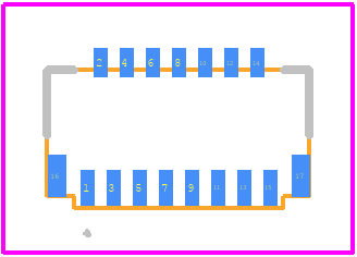 FH26W-15S-0.3SHW(60) - Hirose PCB footprint - Other - Other - FH26W-15S-0.3SHW(60)-5