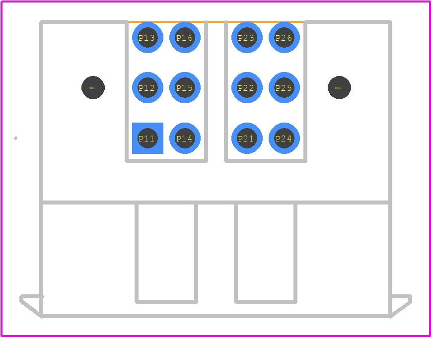MPT-02-01-01-L-RA-LC - SAMTEC PCB footprint - Other - Other - MPT-02-01-01-L-RA-LC-2