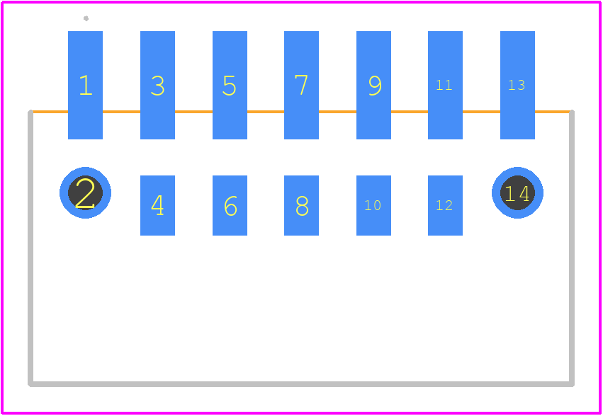 1845072 - Phoenix Contact PCB footprint - Other - Other - 1845072-2