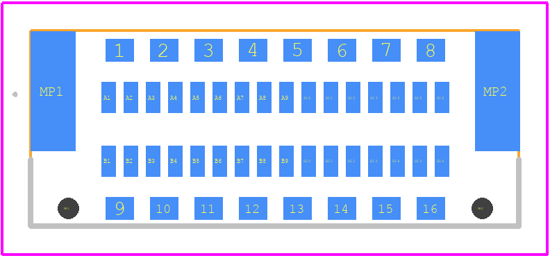 1043711 - Phoenix Contact PCB footprint - Other - Other - 104371_2