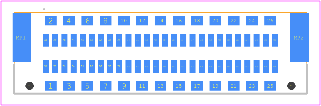 1043713 - Phoenix Contact PCB footprint - Other - Other - 1043713-1