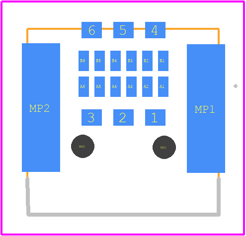 1043722 - Phoenix Contact PCB footprint - Other - Other - 1043722-3