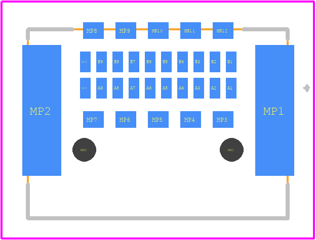 1053616 - Phoenix Contact PCB footprint - Other - Other - 1053616