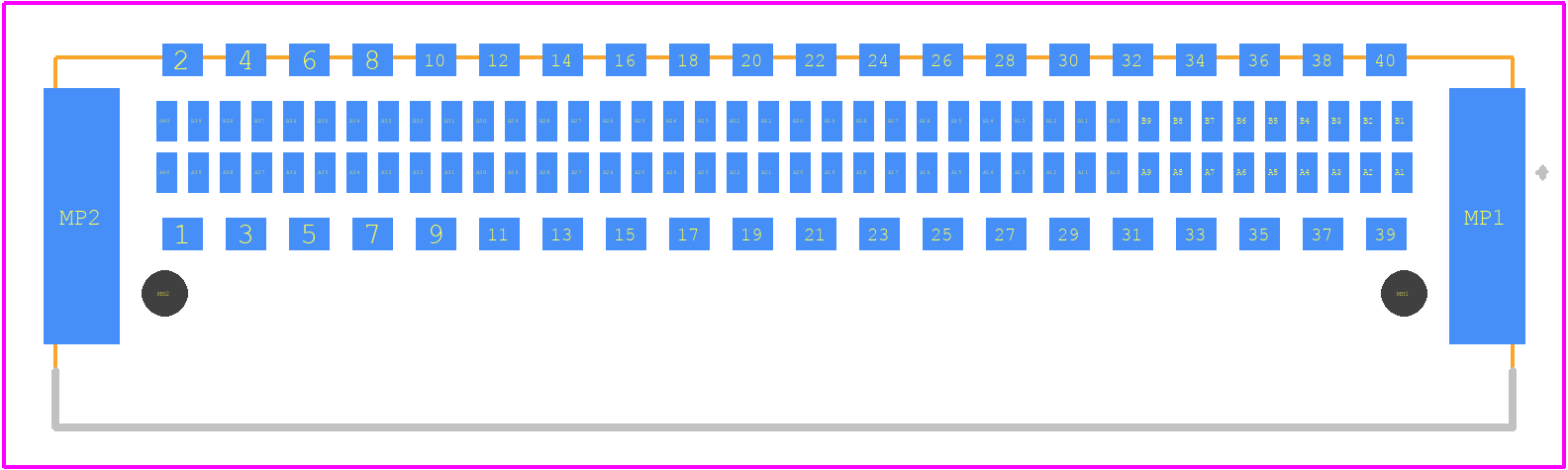 1043725 - Phoenix Contact PCB footprint - Other - Other - 1043725-2