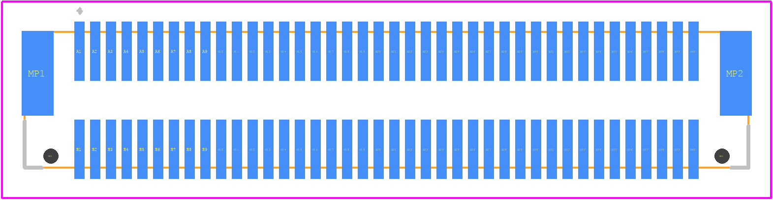 1061586 - Phoenix Contact PCB footprint - Other - Other - 1061586-1