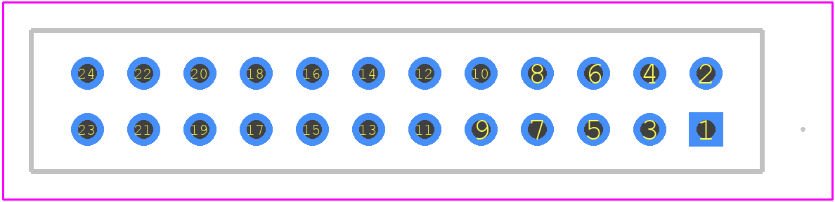 2-1470109-4 - TE Connectivity PCB footprint - Other - Other - 2-1470109-4-1