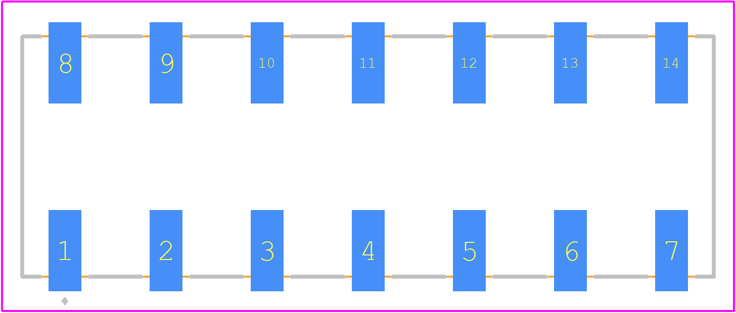 1473820000 - Weidmüller PCB footprint - Other - Other - 1473820000-1