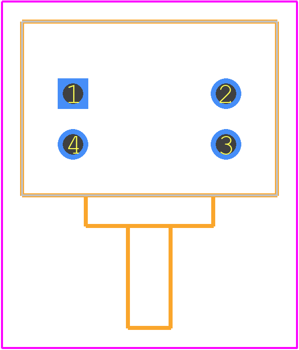 39-251 RED - Grayhill PCB footprint - Other - Other - 39-251 RED-4