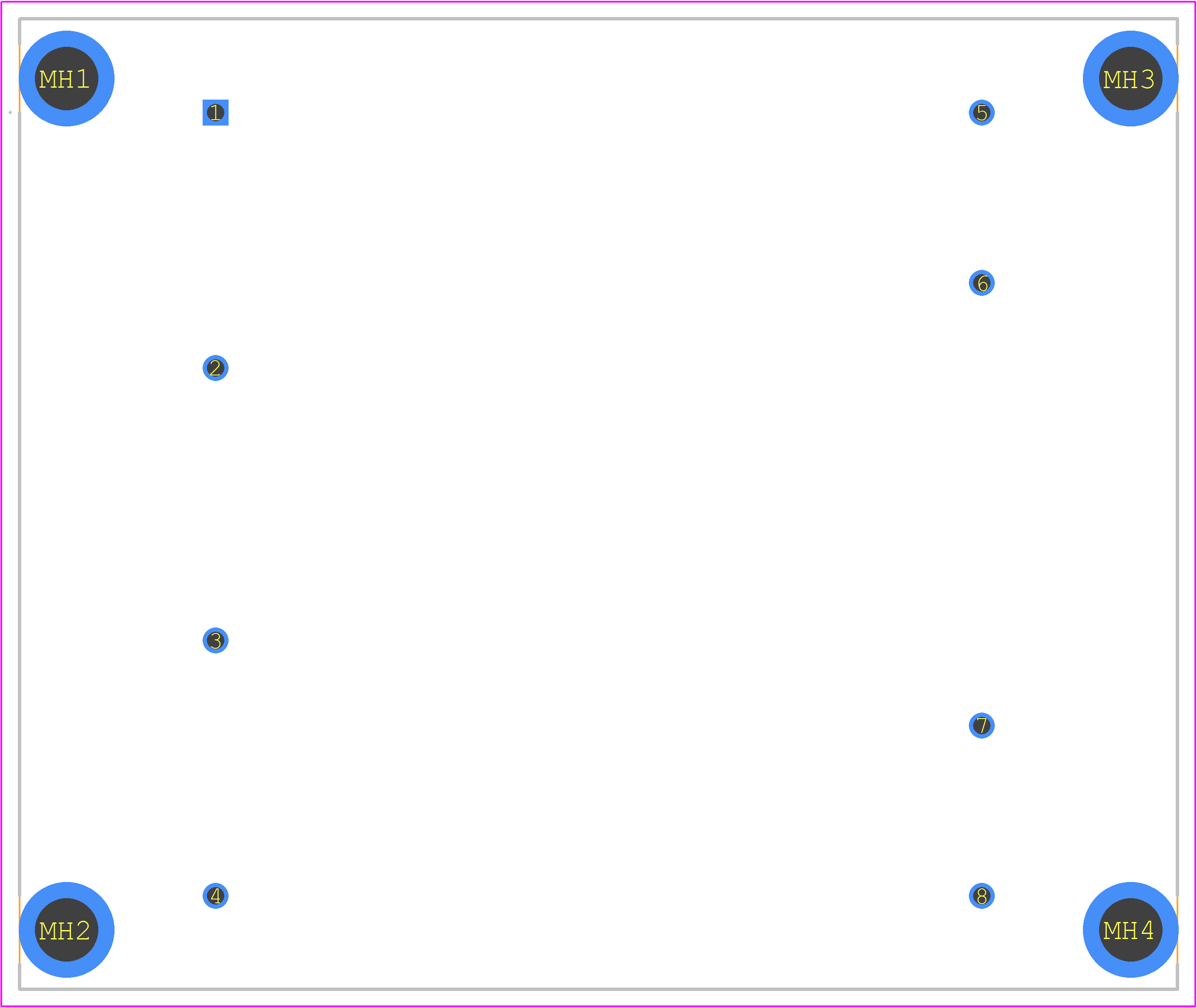 FL+24/24 - BLOCK PCB footprint - Other - Other - FL+24/24-3