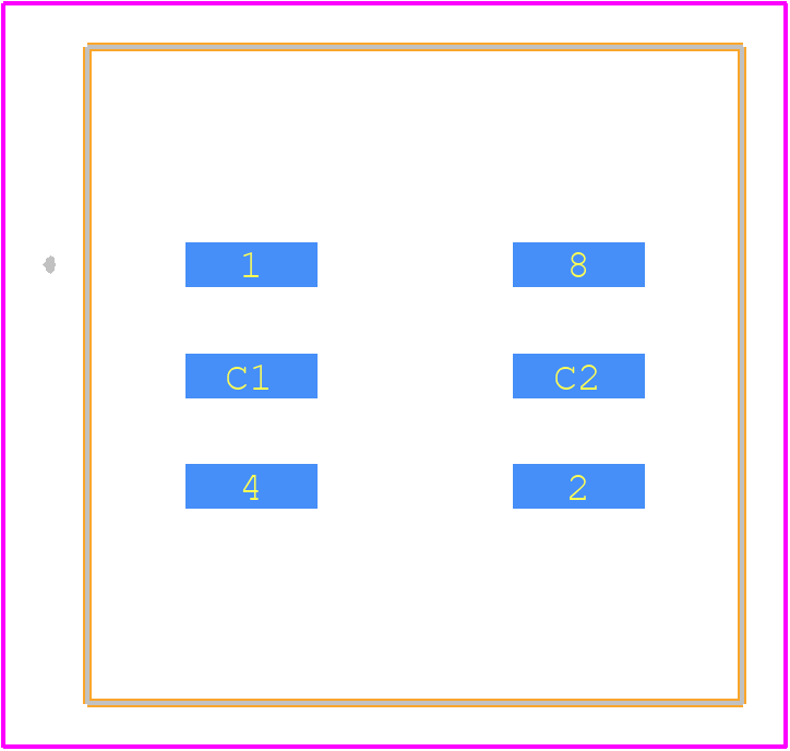 DH101ARSMT001 - Apem PCB footprint - Other - Other - DH101ARSMT001-4