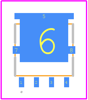 SQJA37EP-T1_GE3 - Vishay PCB footprint - Other - Other - PowerPAK® SO-8L_Height=1.14mm