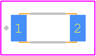 ERJ12SF3402U - Panasonic PCB footprint - Other - Other - ERJ12(S/Z)