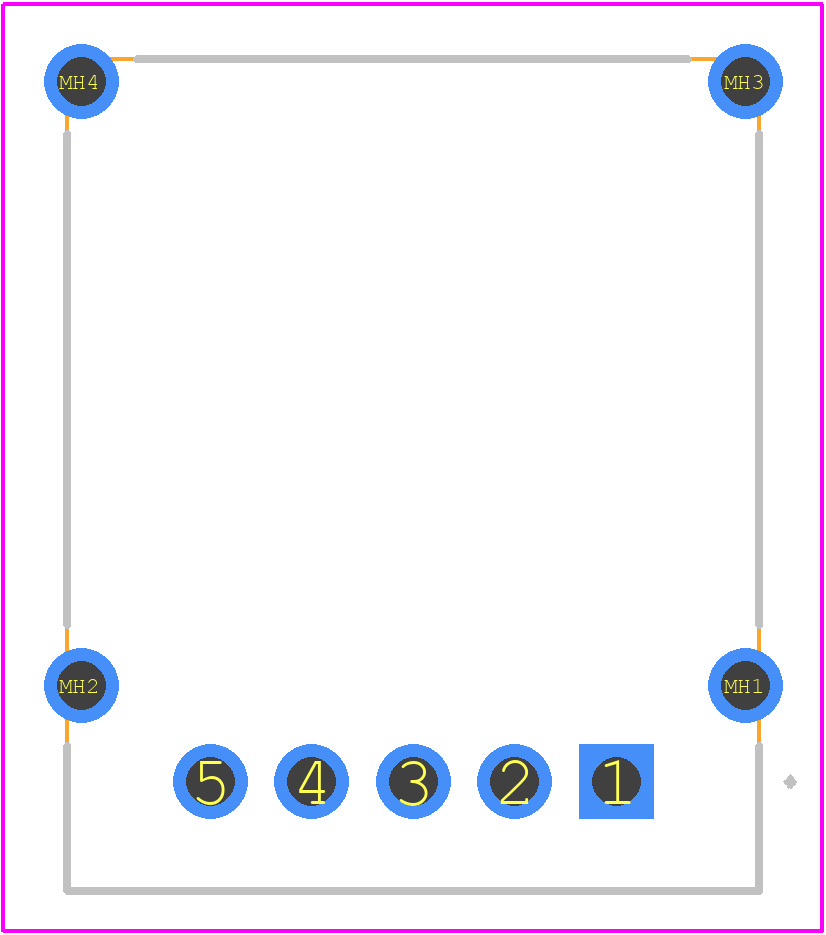 HRPG-ASCA#17R - Avago Technologies PCB footprint - Other - Other - HRPG-ASCA#17R-1