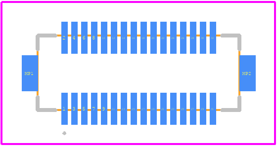 DF12NB(4.0)-32DP-0.5V(51) - Hirose PCB footprint - Other - Other - DF12NB(4.0)-32DP-0.5V(51)-2