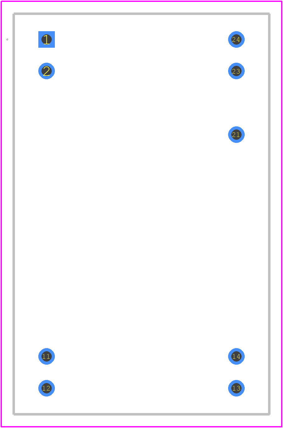 NLDD-1400H - Mean Well PCB footprint - Other - Other - NLDD-1400H-2