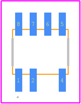 LNK3302 - Power Integrations PCB footprint - Other - Other - SO-8C (D Package)_Thickness=1.75mm