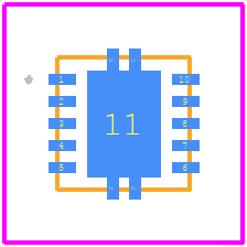 TPS62040DRCR - Texas Instruments PCB footprint - Other - Other - TPS62040DRCR-1