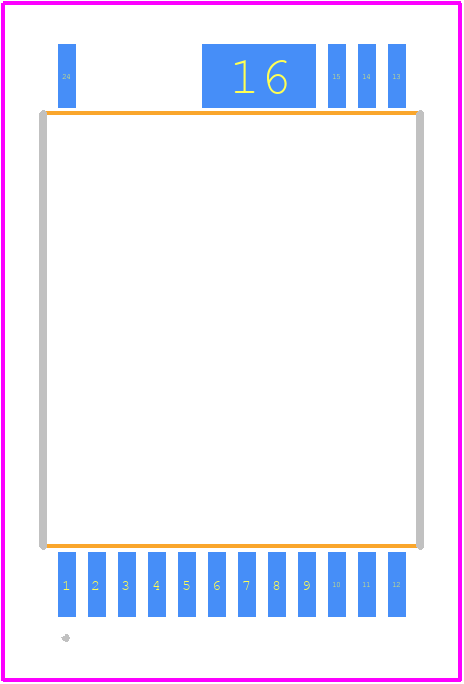 INN3670C-H605-TL - Power Integrations PCB footprint - Other - Other - INN3670C-H605-TL-1