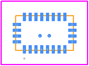 LTC7124EUDD#PBF - Analog Devices PCB footprint - Other - Other - LTC7124EUDD#PBF-5