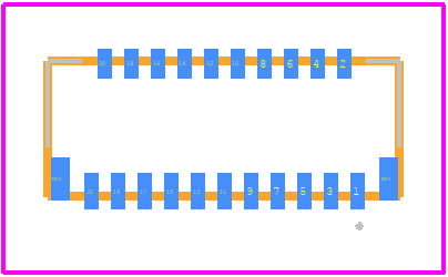 FH35C-21S-0.3SHW(50) - Hirose PCB footprint - Other - Other - FH35C-21S-0.3SHW(50)-2