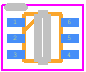 VT6X1T2R - ROHM Semiconductor PCB footprint - SO Transistor Flat Lead - SO Transistor Flat Lead - VMT6_2023