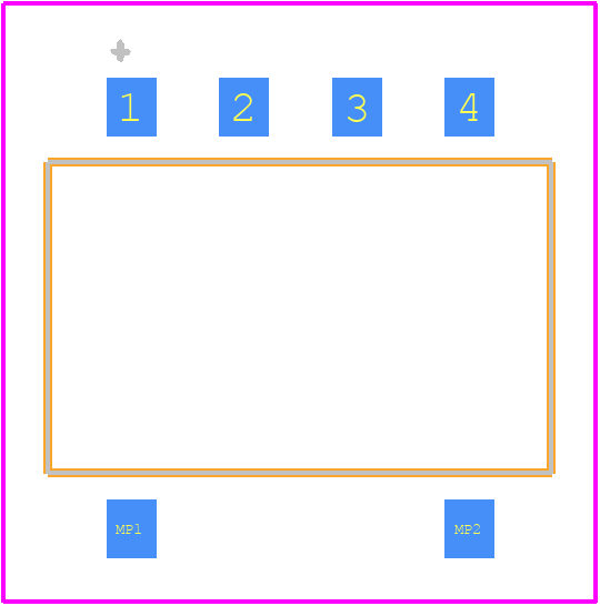 TDS04SGRNTU04 - TE Connectivity PCB footprint - Other - Other - TDS04SGRNTU04-2