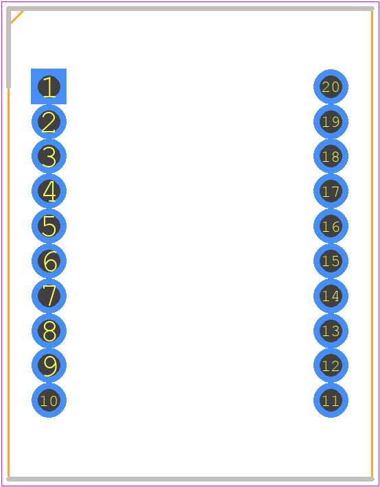 LTP-3362JD - Lite-On PCB footprint - Dual-In-Line Sockets - Dual-In-Line Sockets - LTP-3362JD