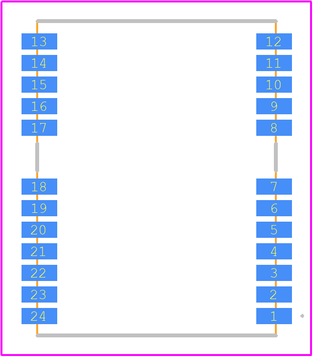 NEO-M8L-06B - u-blox PCB footprint - Other - Other - 24-SMD Module_2025
