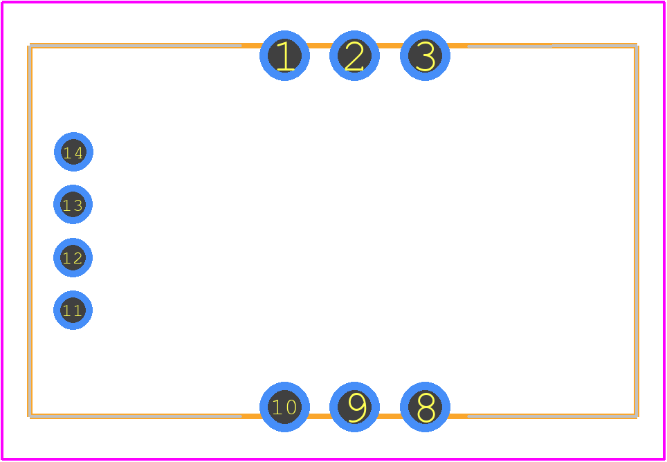 LESR 25-NP - LEM PCB footprint - Other - Other - LESR 25-NP-2