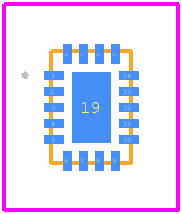 FSA660TMX - onsemi PCB footprint - Other - Other - 18-TMLP (2x2.8)