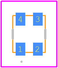 LS E67F-ABCB-1-1-50-R18 - ams OSRAM PCB footprint - Other - Other - 3.2*2.8*2.1MM