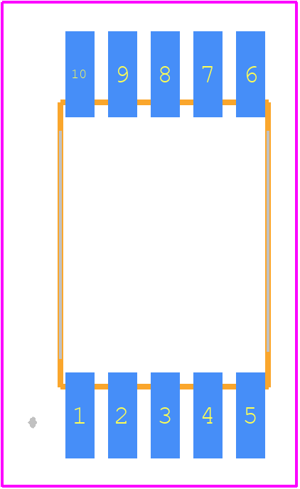 ACSA03-41SURKWA-F01 - Kingbright PCB footprint - Other - Other - ACSA03-41SURKWA-F01-1