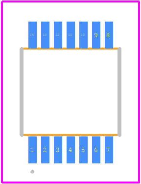 HAR2425 - TDK PCB footprint - Other - Other - TSSOP14-1