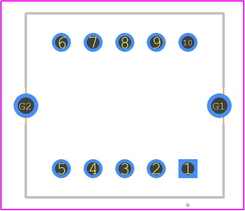 B65844X1010D002(EPO) - TDK PCB footprint - Other - Other - B65844X1010D002(EPO)-2