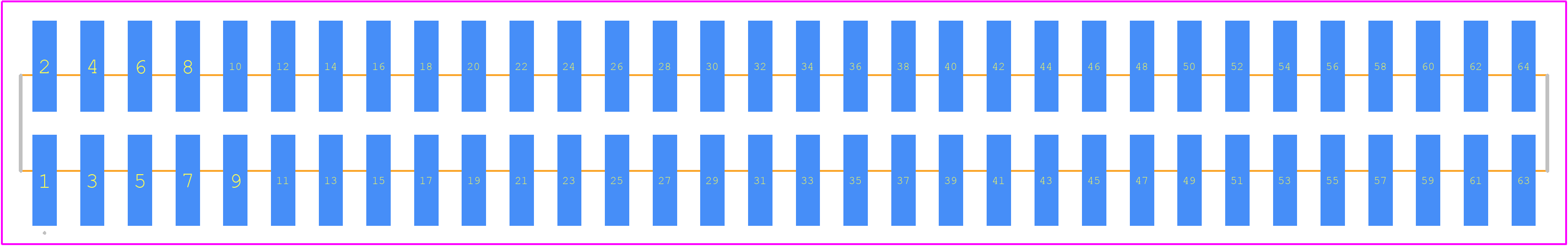 GBC32DFBN-M30 - Sullins PCB footprint - Other - Other - GBC32DFBN-M30-1