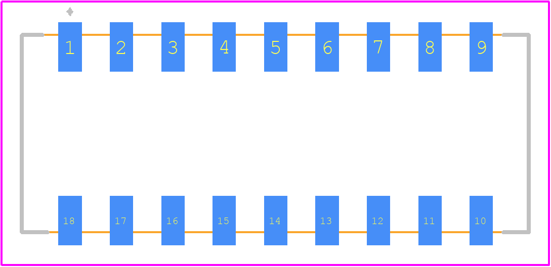 204-9STR - CTS PCB footprint - Other - Other - 204-9STR-6