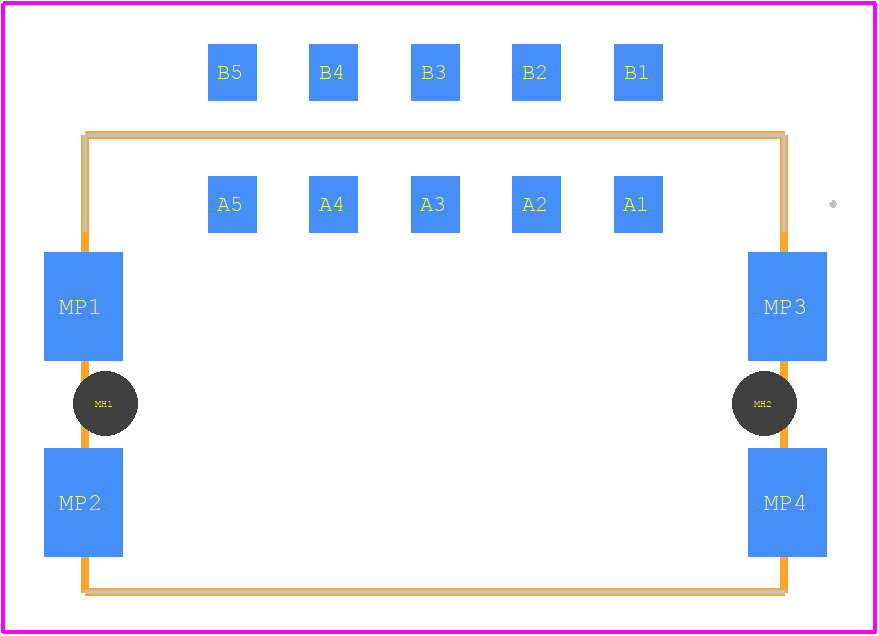 474017 - TE Connectivity PCB footprint - Other - Other - 474017-2