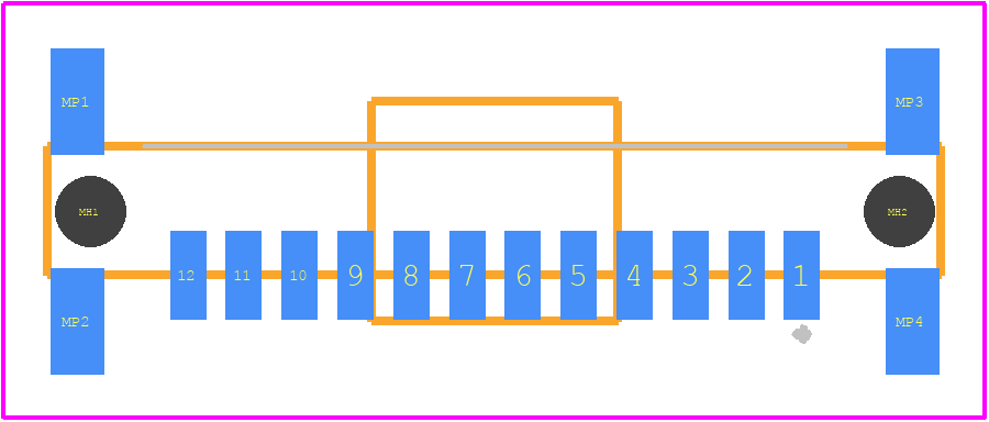 294920 - TE Connectivity PCB footprint - Other - Other - 294920-1