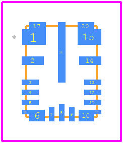 LM61495Q3RPHRQ1 - Texas Instruments PCB footprint - Other - Other - LM61495Q3RPHRQ1-1