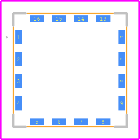 ADIS16201CCCZ - Analog Devices PCB footprint - Other - Other - ADIS16201CCCZ-2