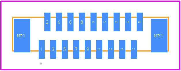 XF2J-1824-12A-R100 - OMRON Electronics PCB footprint - Other - Other - XF2J-1824-12A-R100-1