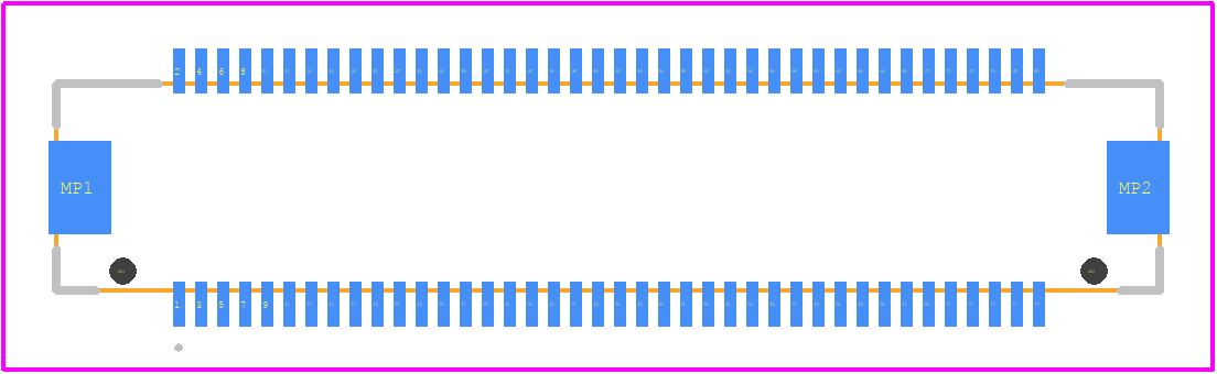 DF17B(3.0)-80DS-0.5V(57) - Hirose PCB footprint - Other - Other - DF17B(3.0)-80DS-0.5V(57)-1