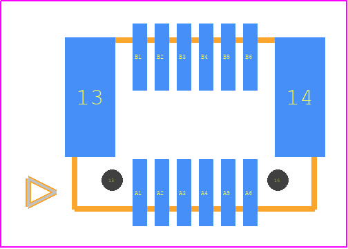 1061725 - TDK PCB footprint - Other - Other - 1061725