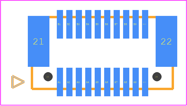 1061727 - TDK PCB footprint - Other - Other - 1061727