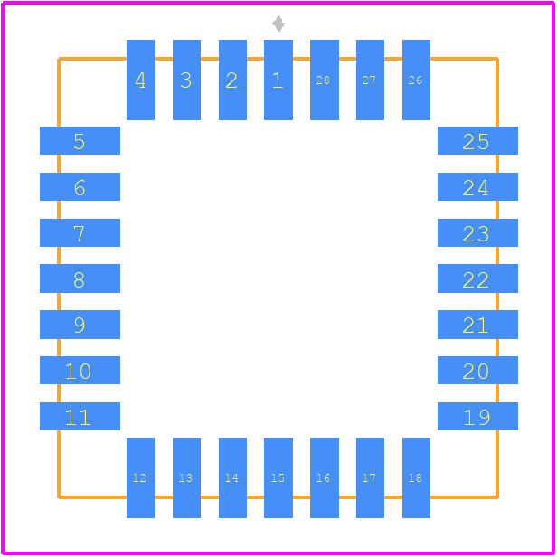 MTi-7-0I-T - Xsens PCB footprint - Other - Other - MTi-7-0I-T-1