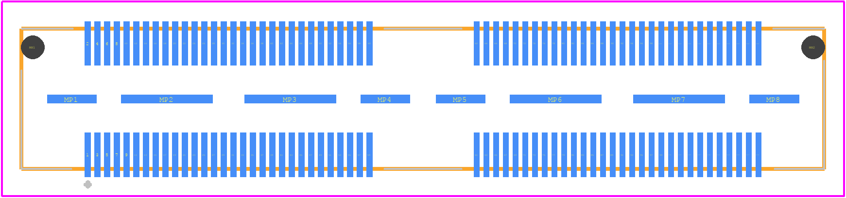 QSH-060-01-L-D-A-RT1-TR - SAMTEC PCB footprint - Other - Other - QSH-060-01-L-D-A-RT1-TR-4