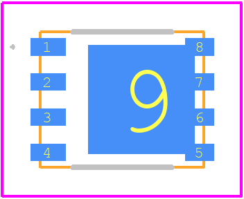 SIR800DP-T1-GE3 - Vishay PCB footprint - Other - Other - PowerPAK® SO-8 Single_2