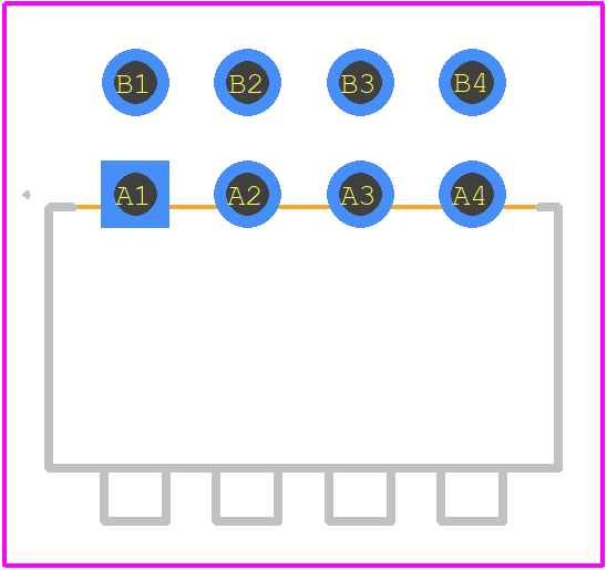 MCNDA-04V - Multicomp Pro PCB footprint - Other - Other - MCNDA-04V-3