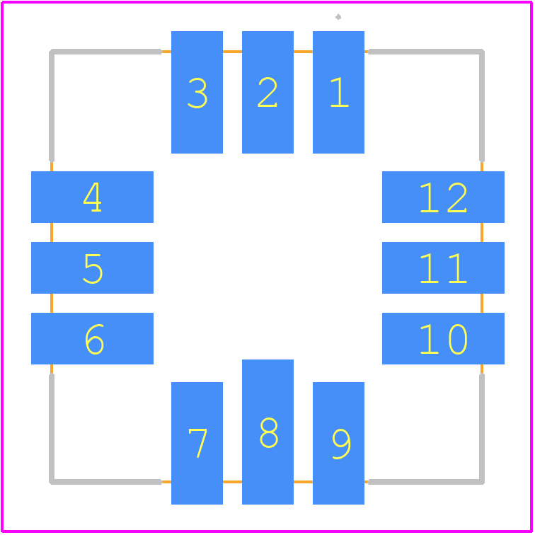 20011424-01 - TE Connectivity PCB footprint - Other - Other - 20011424-01-2