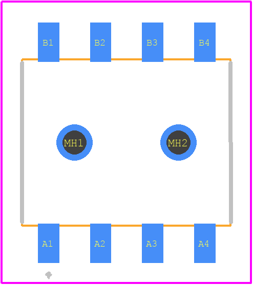 SSM-104-S-SH-004 - SAMTEC PCB footprint - Other - Other - SSM-104-S-SH-004-1